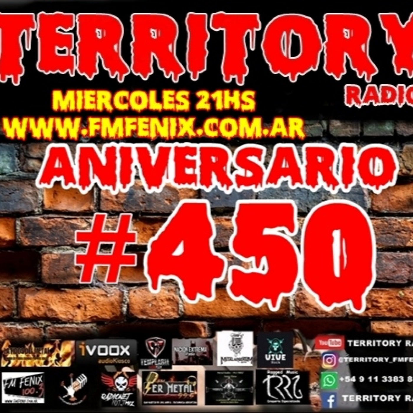 TERRITORY RADIO #450 (13-09-2013)