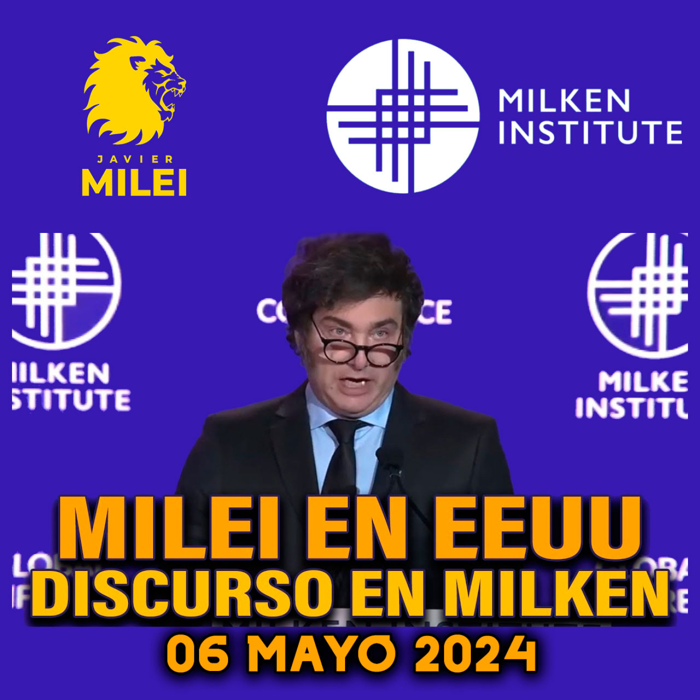 cover of episode MILEI DIO UN DISCURSO HISTÓRICO EN EL FORO DE MILKEN