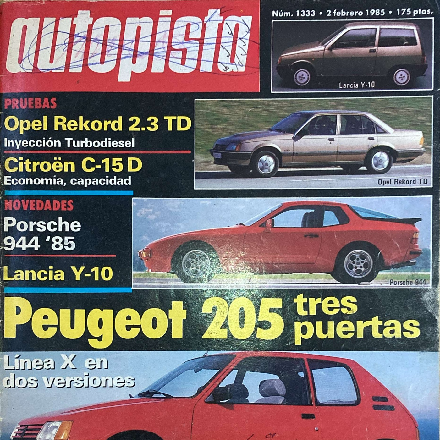 Aquellas maravillosas revistas de coches. Cap. 1: Febrero 1985.