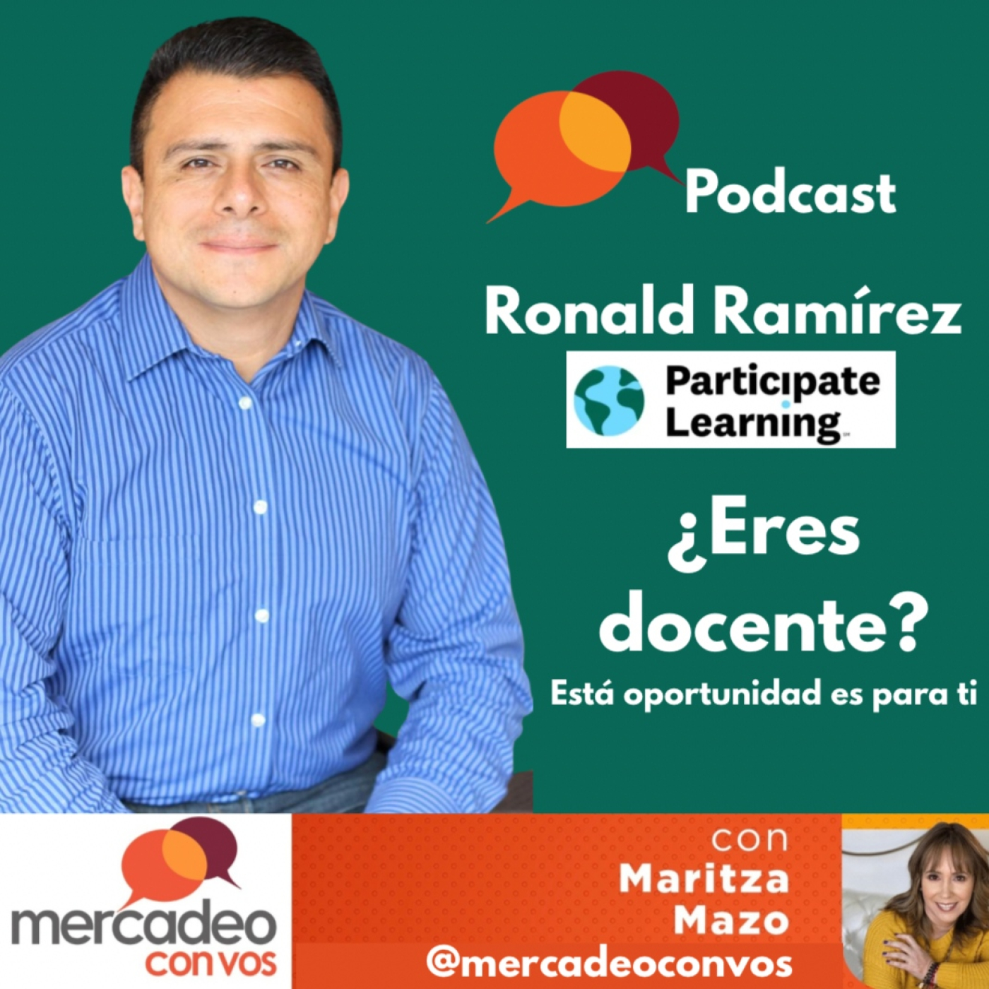 ¿Eres docente? esta oportunidad es para ti con Ronald Ramirez de Participate Learning episode artwork