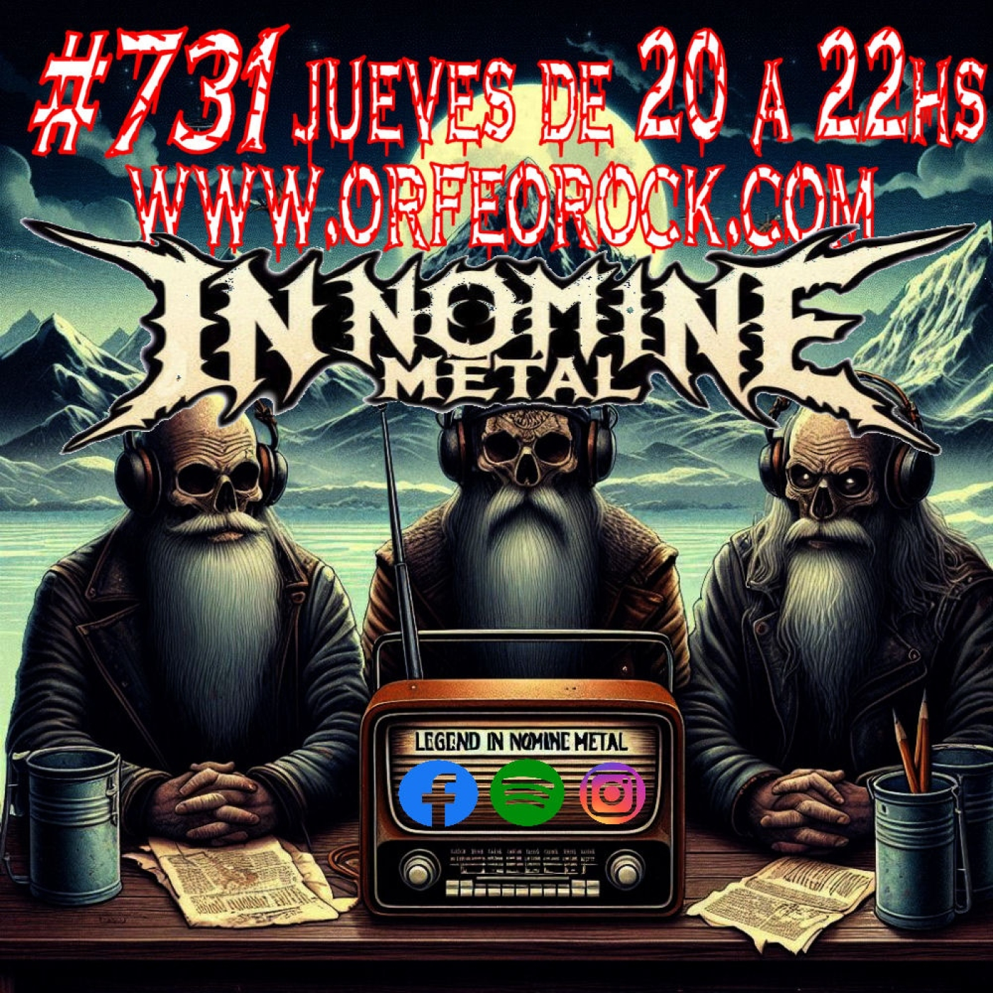 In Nomine Metal 731 - 13-02-2025 episode artwork