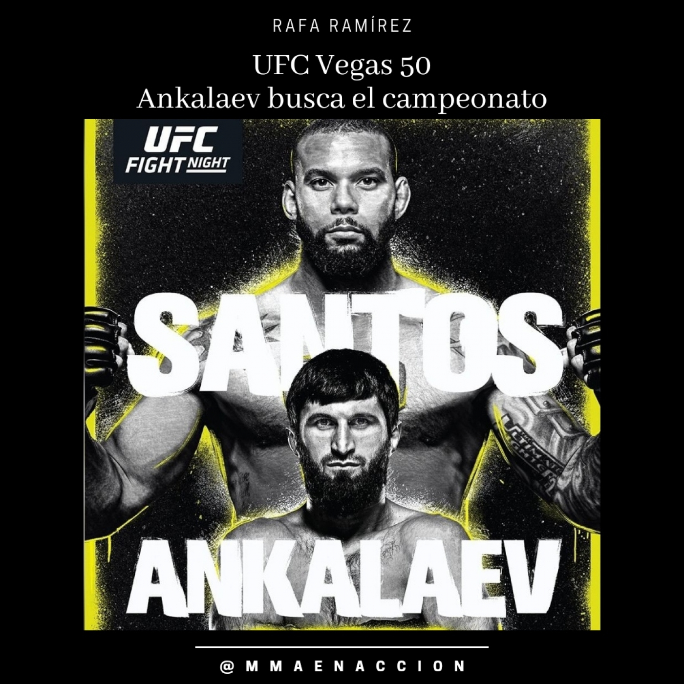 UFC Vegas 50 - Santos vs Ankalaev - Ankalaev busca el campeonato episode artwork