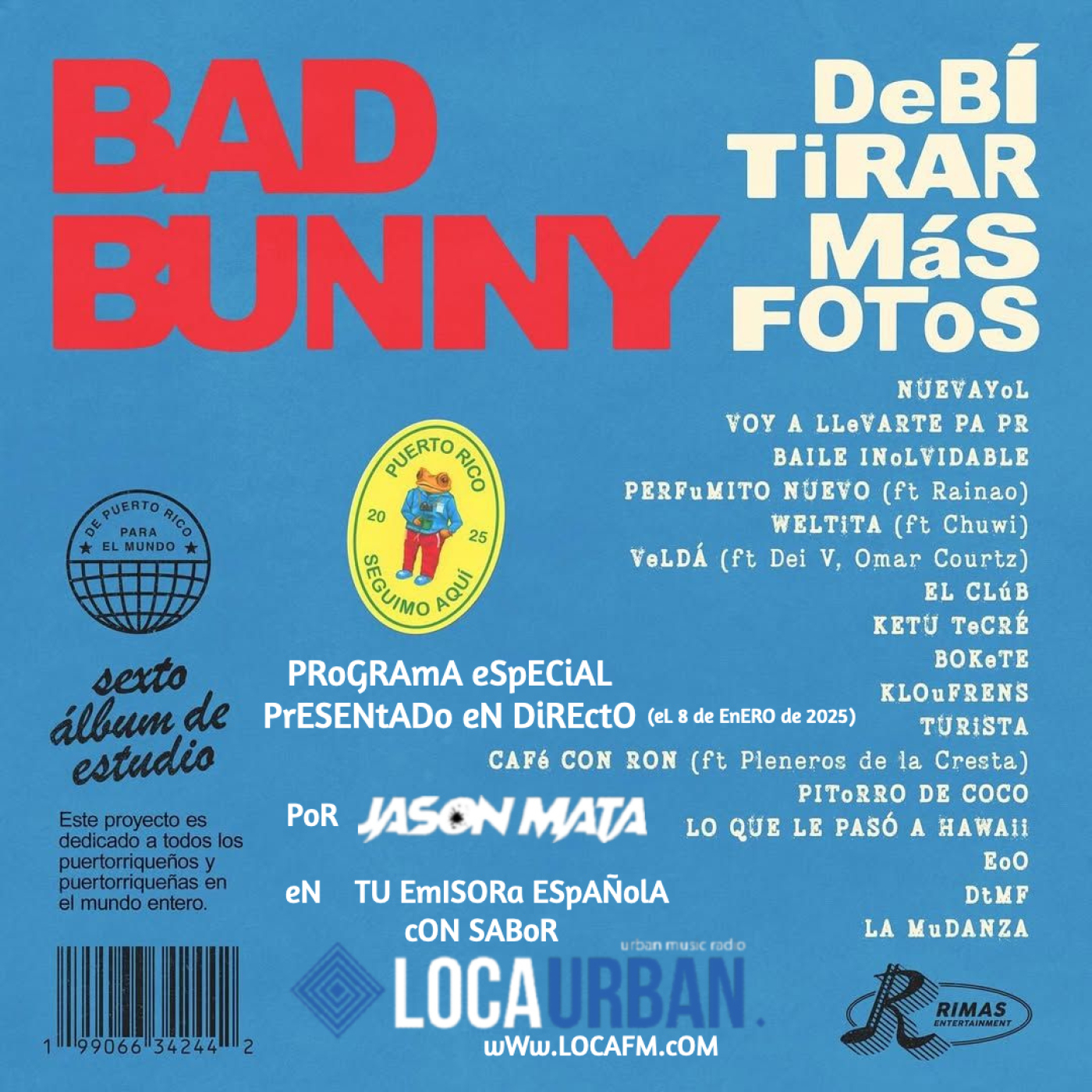 BAD BUNNY DtMF🌴 EsPECiAL