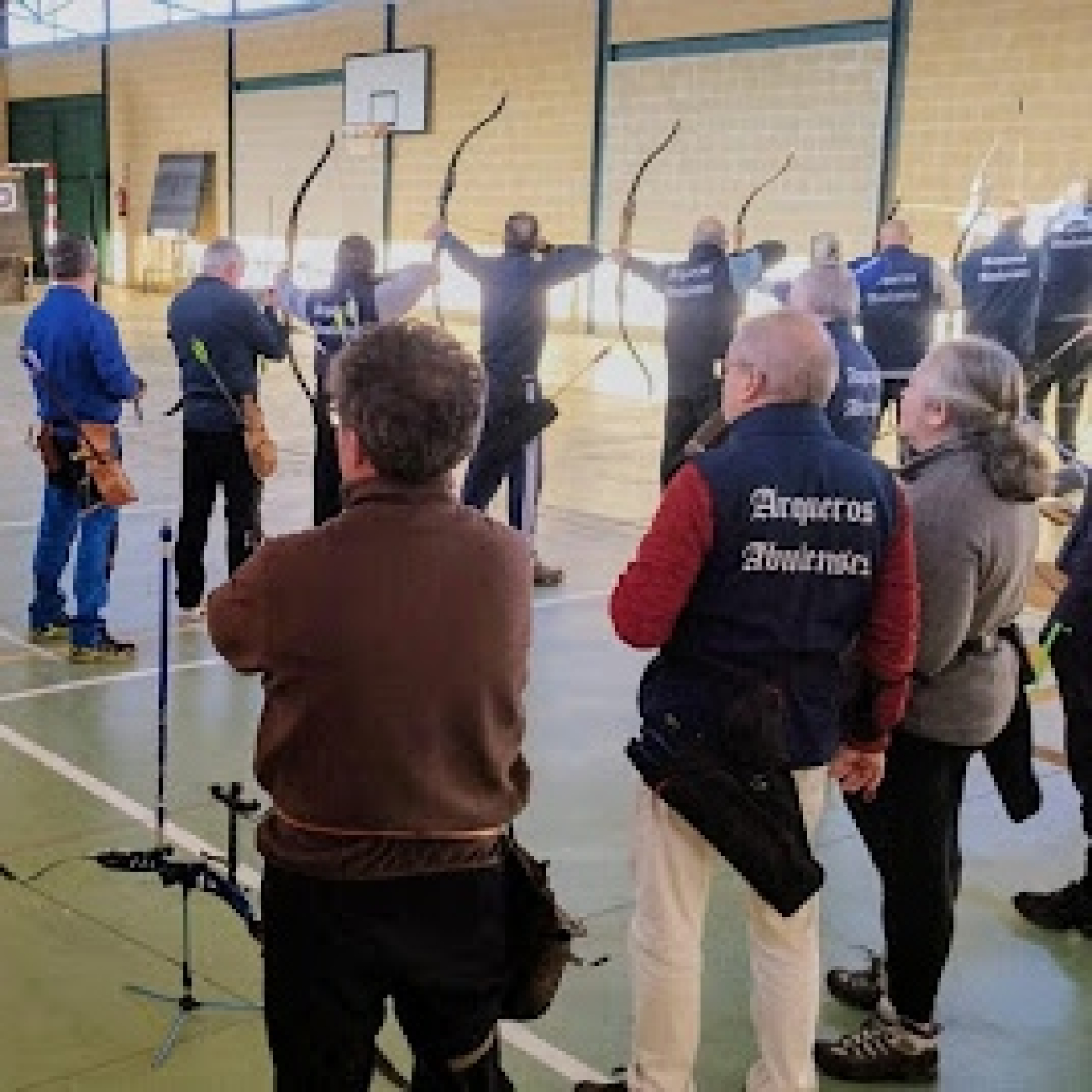 Los Arqueros Abulenses se preparan para los Campeonatos Autonómicos y Nacional de tiro con arco en sala