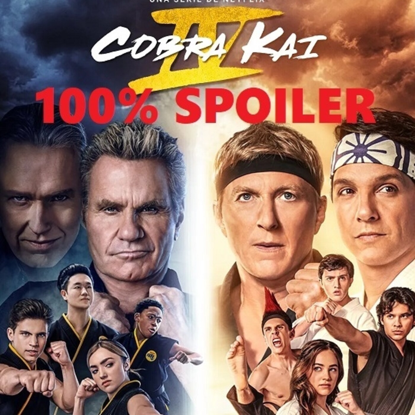 100% Spoiler 6.2. Cobra Kai Temporada 4. episode artwork