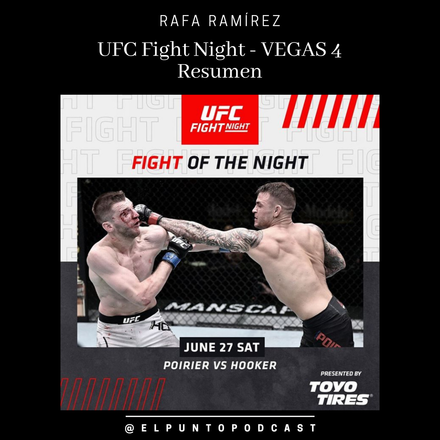 UFC Fight Night Poirier vs Hooker RESUMEN episode artwork