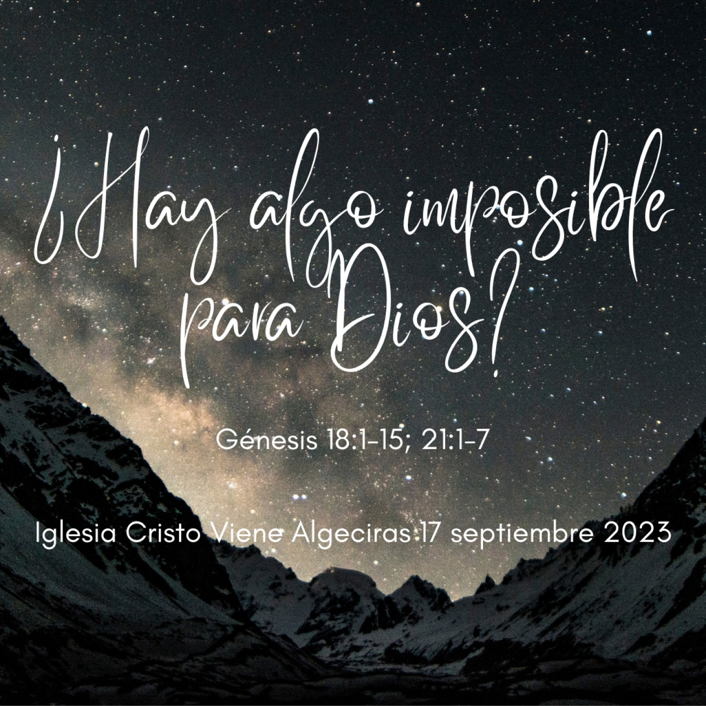 Predicaciones Iglesia Cristo Viene