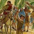 Domingo de ramos. Párroco Roberto Guerrero.