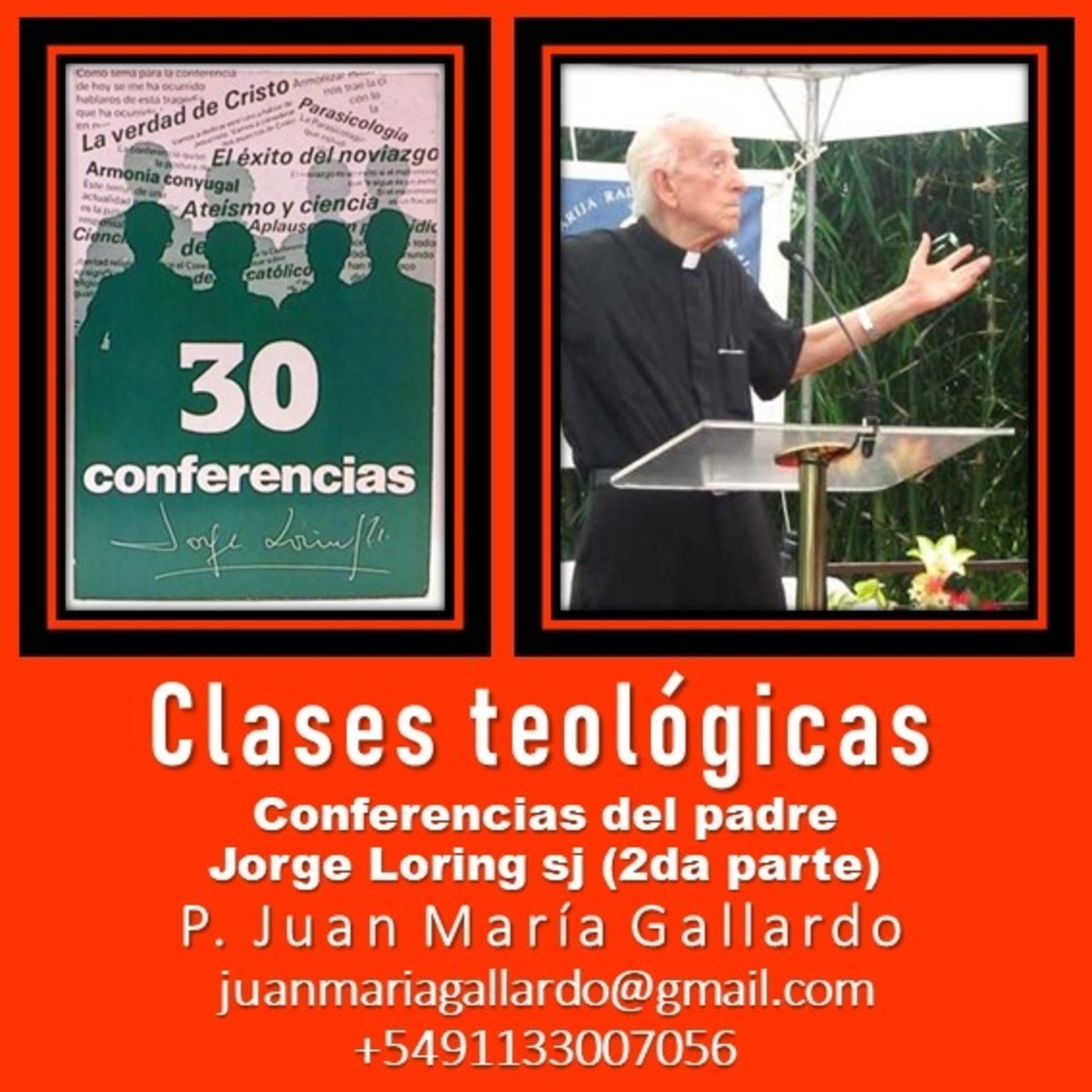 Juan María Gallardo 17B: Conferencias del p. Jorg