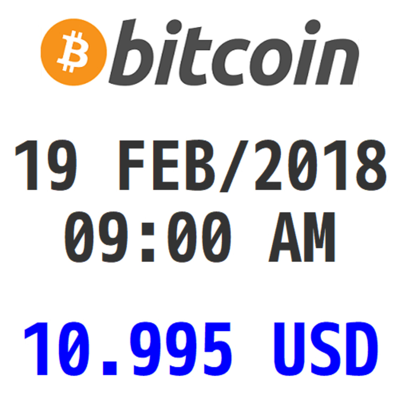 Bitcoin y Criptomonedas 19 FEB/2018 09:03 AM