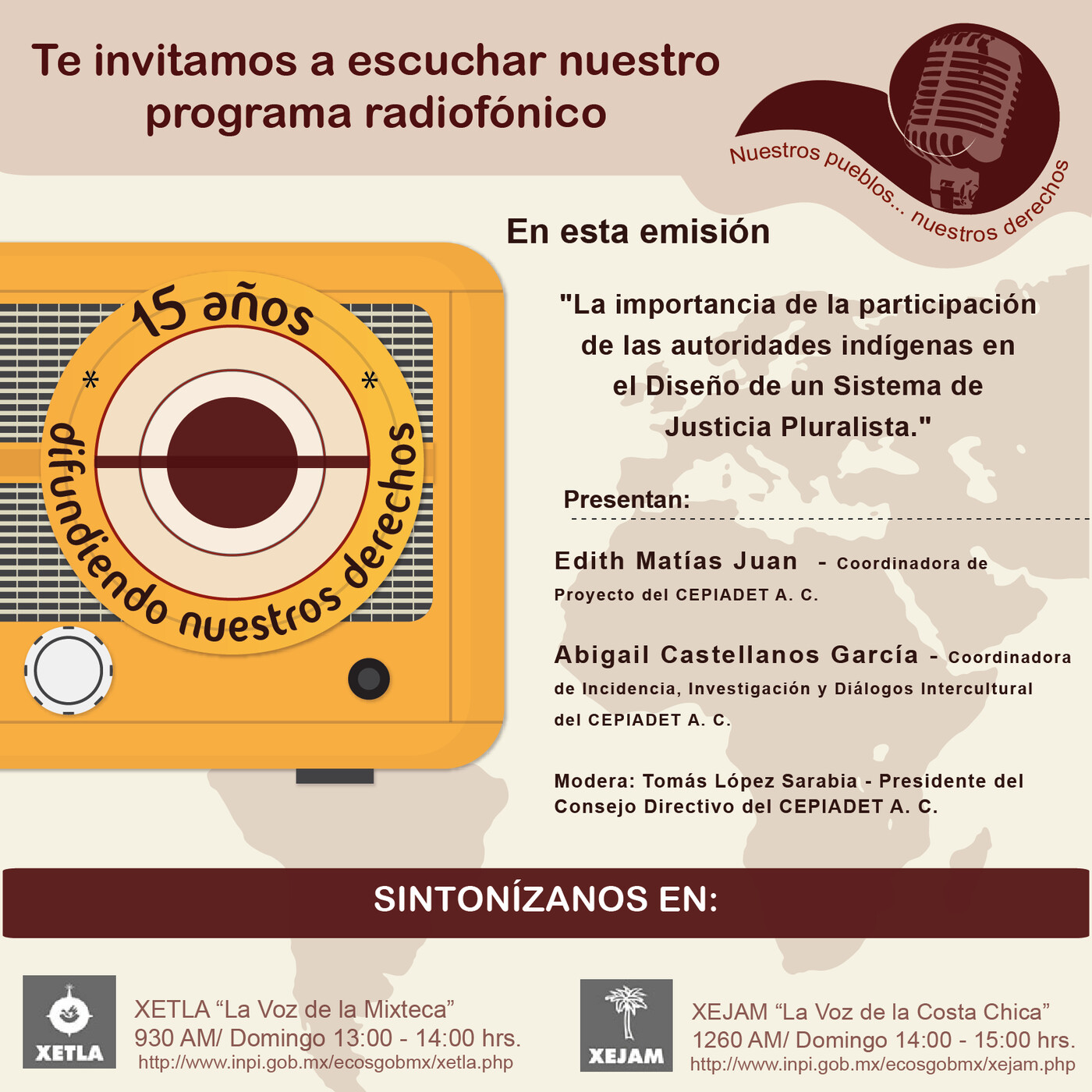 Nuestros Pueblos...Nuestros Derechos