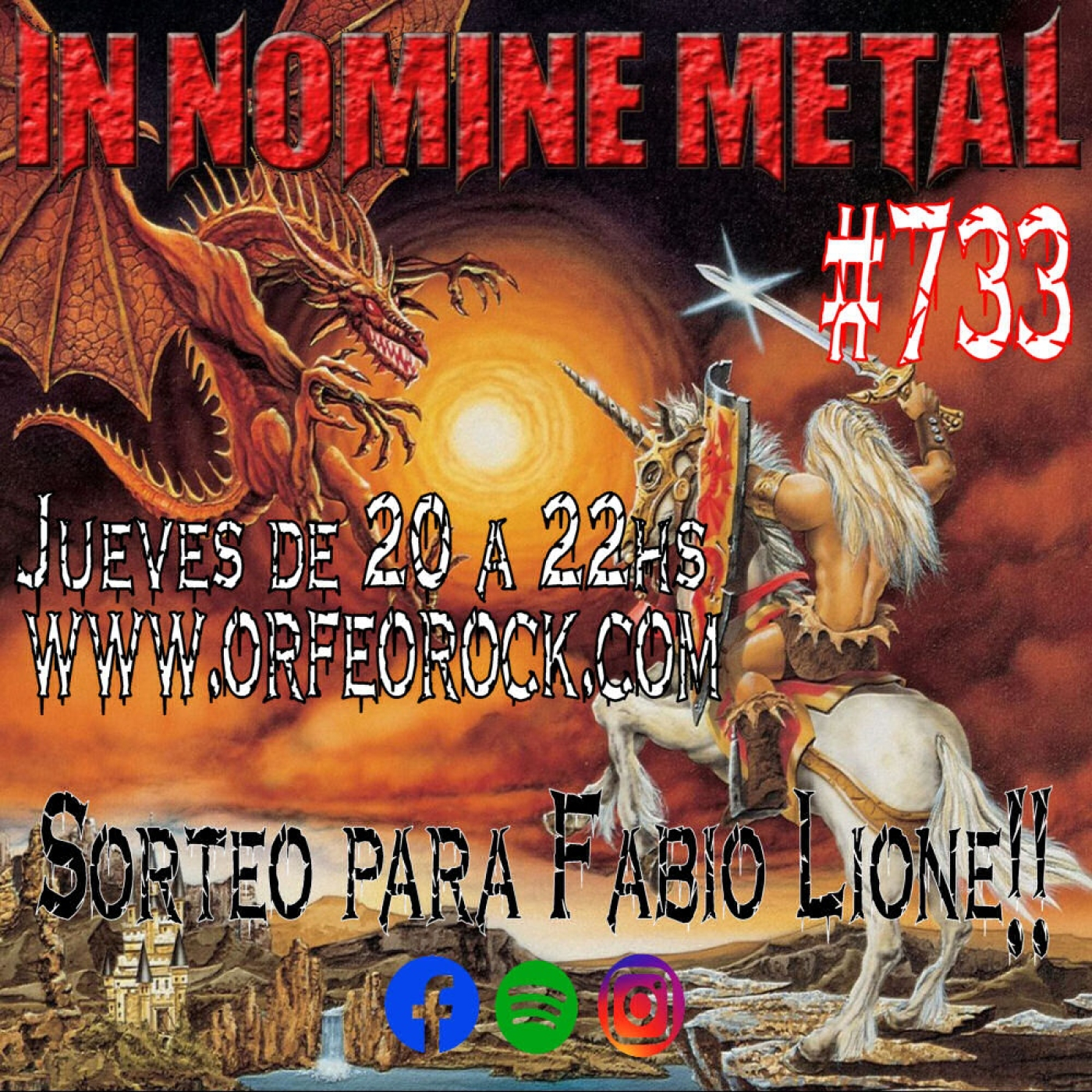 In Nomine Metal 733 - 27-02-2025 episode artwork