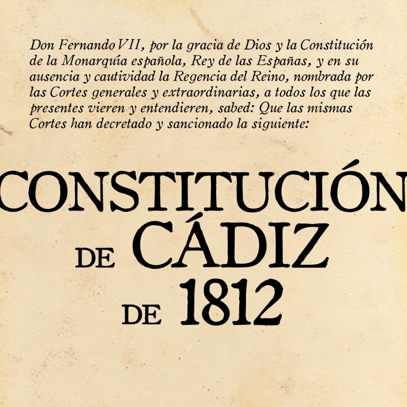 Tema 12 - Guerra de Independencia y Constitución de 1812 episode artwork