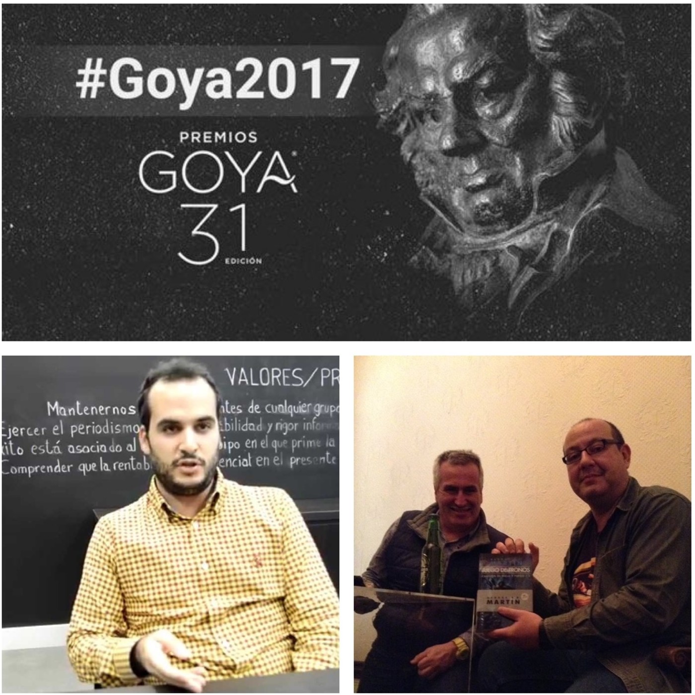 Previa de los Goya, coloquio Juego de Tronos y CineMasFood 2017
