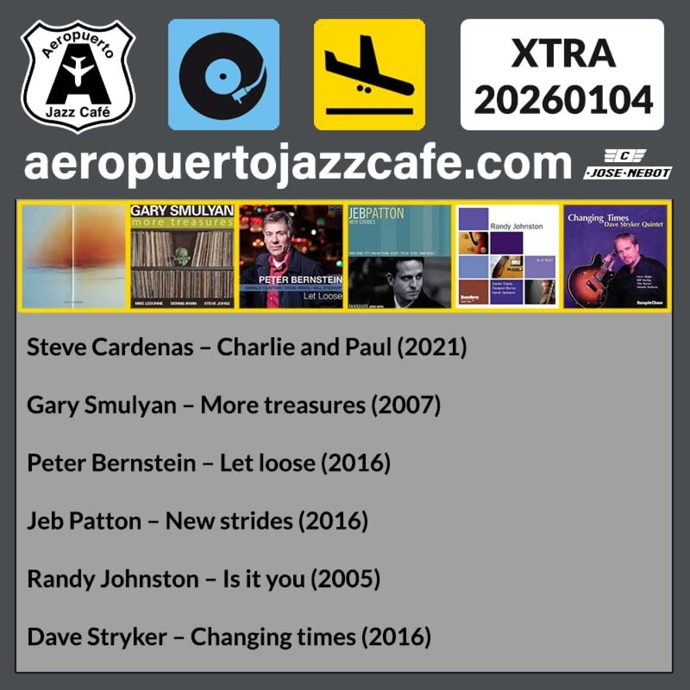 Aeropuerto Jazz Café XTRA-20260104 episode artwork