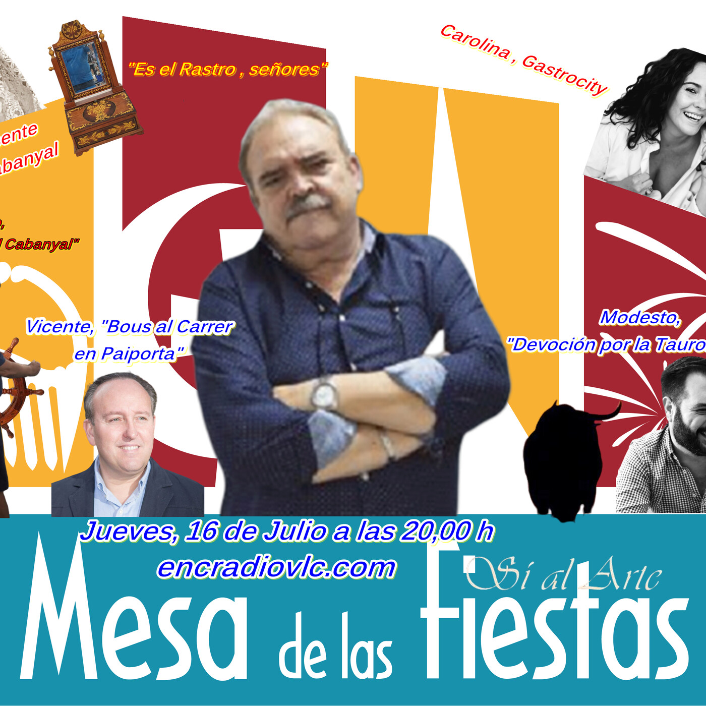 LA MESA DE LAS FIESTAS