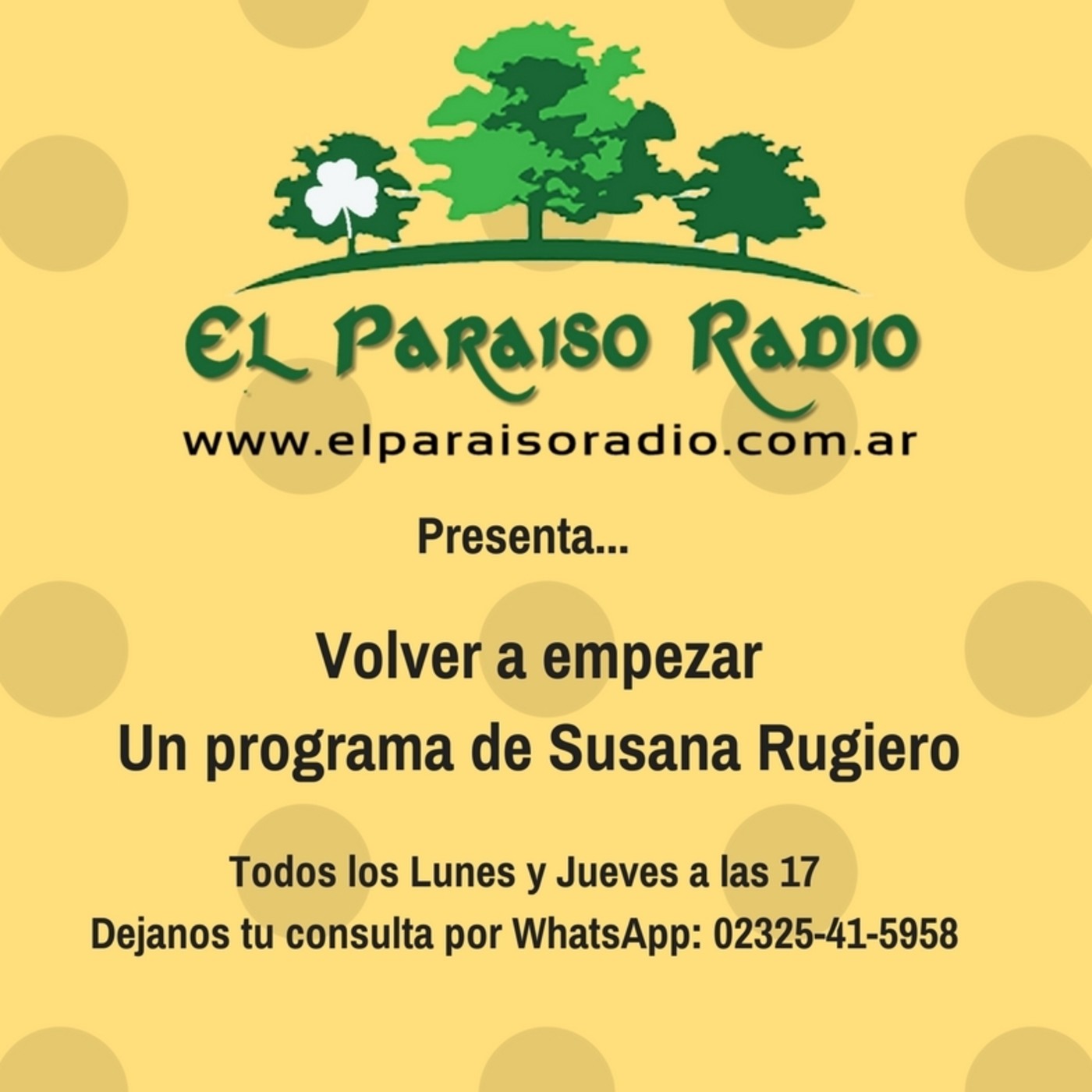 Volver a empezar. Susana Rugiero.