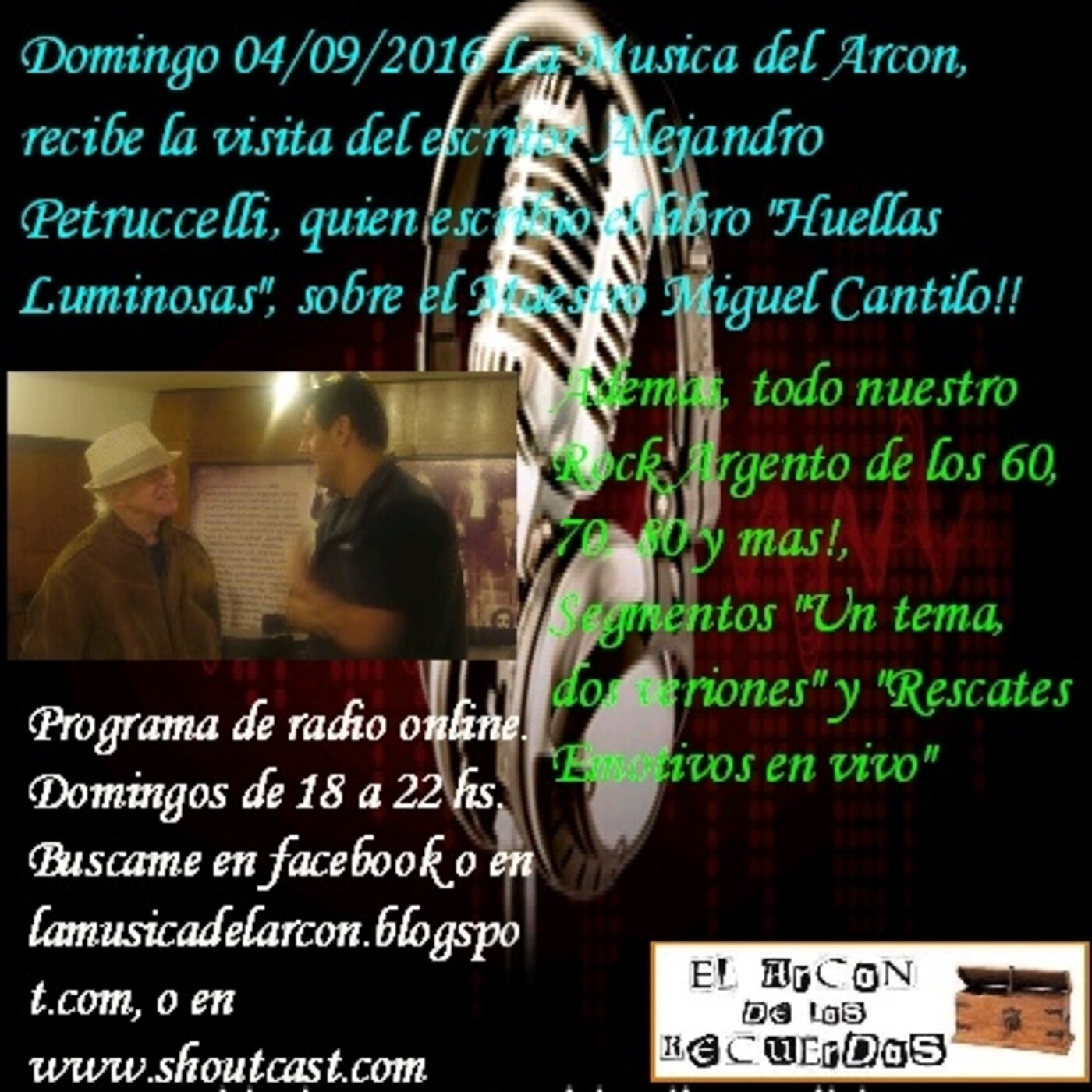 El Arcon del Rock Argento - Emision nº 122 con Alejandro Petruccelli y Roby Pesino episode artwork