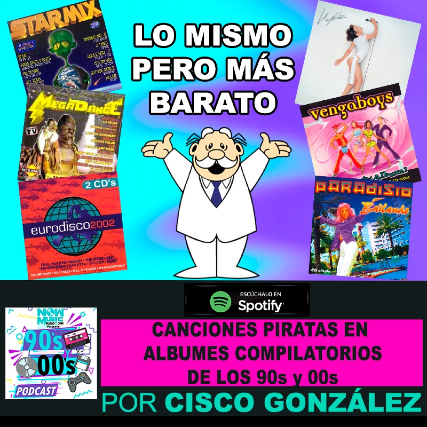 Canciones PIRATAS de álbumes compilatorios de los 90s - 00s