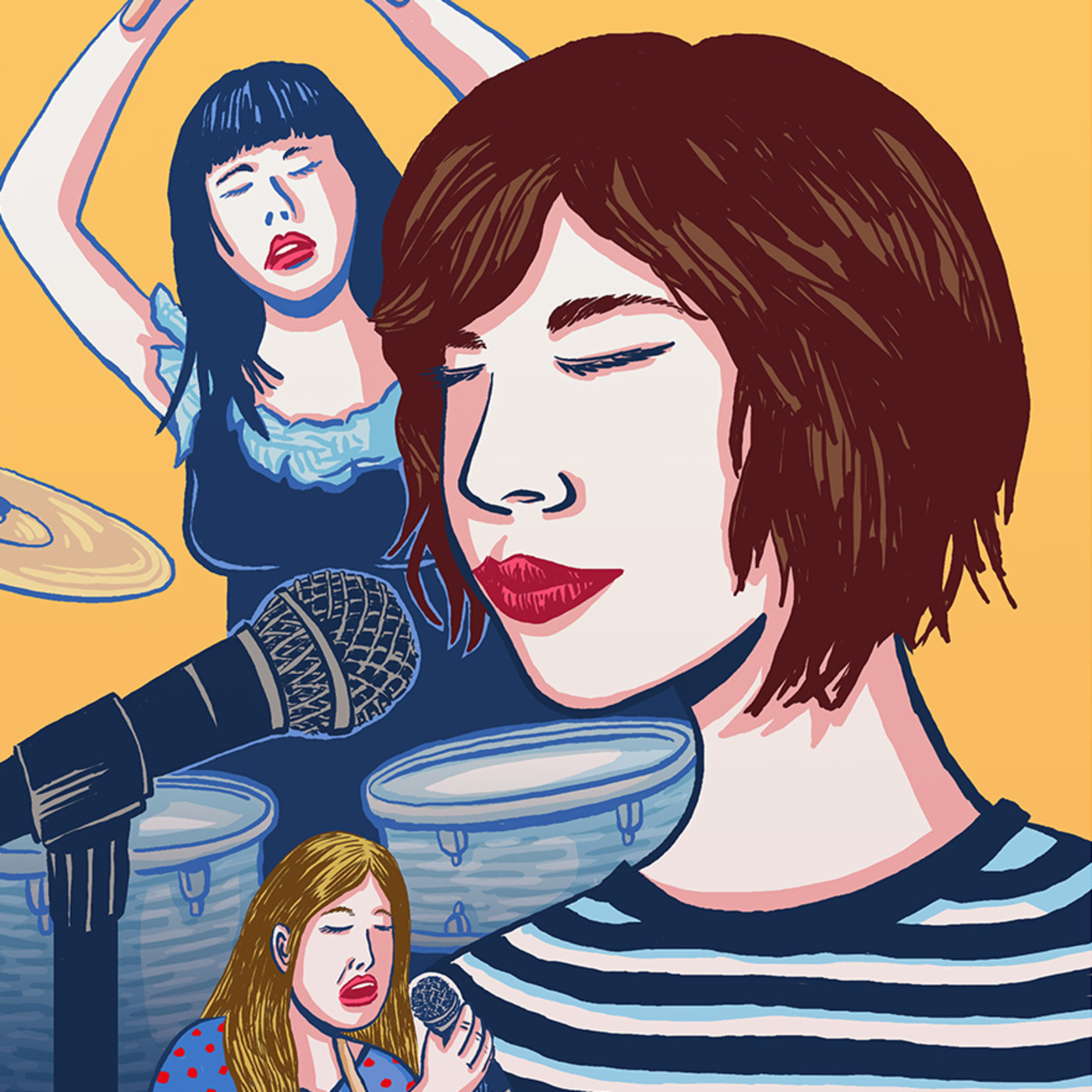 Listening Room #002 - Andrea Galaxina presenta Dig Me Out de Sleater Kinney