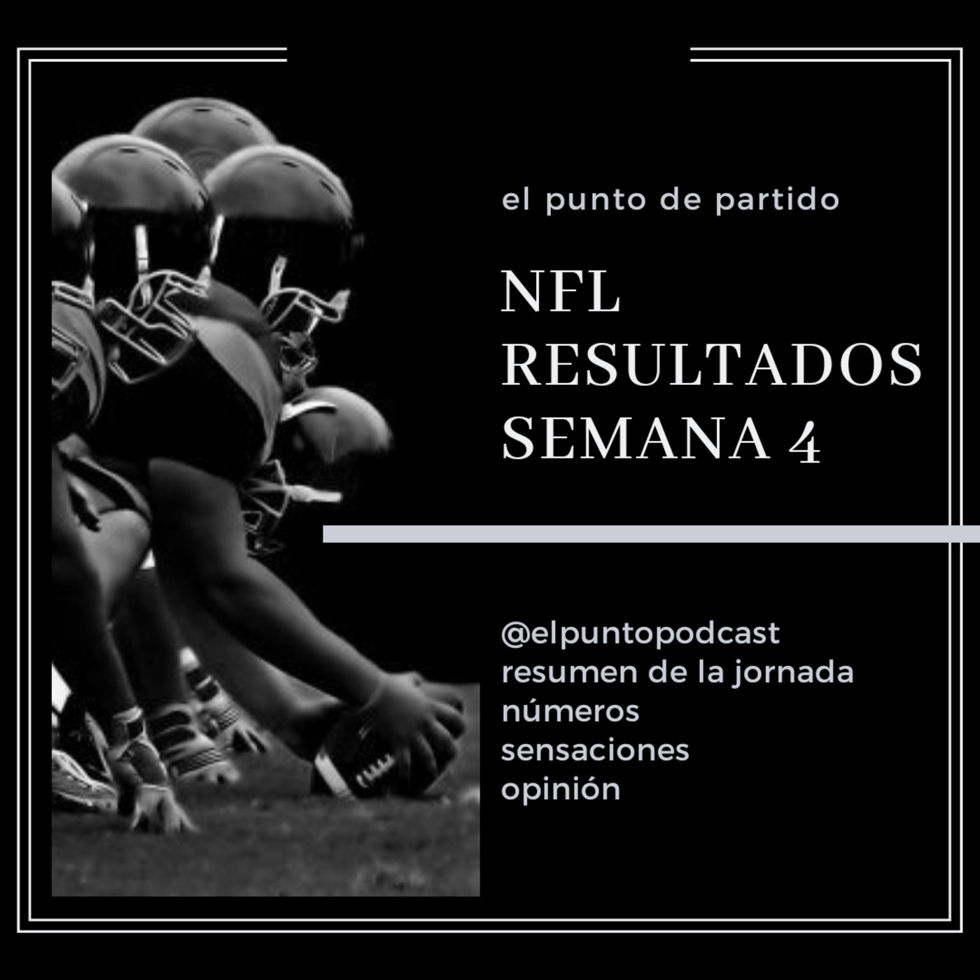 NFL Semana 4 - 1/4 de temporada episode artwork
