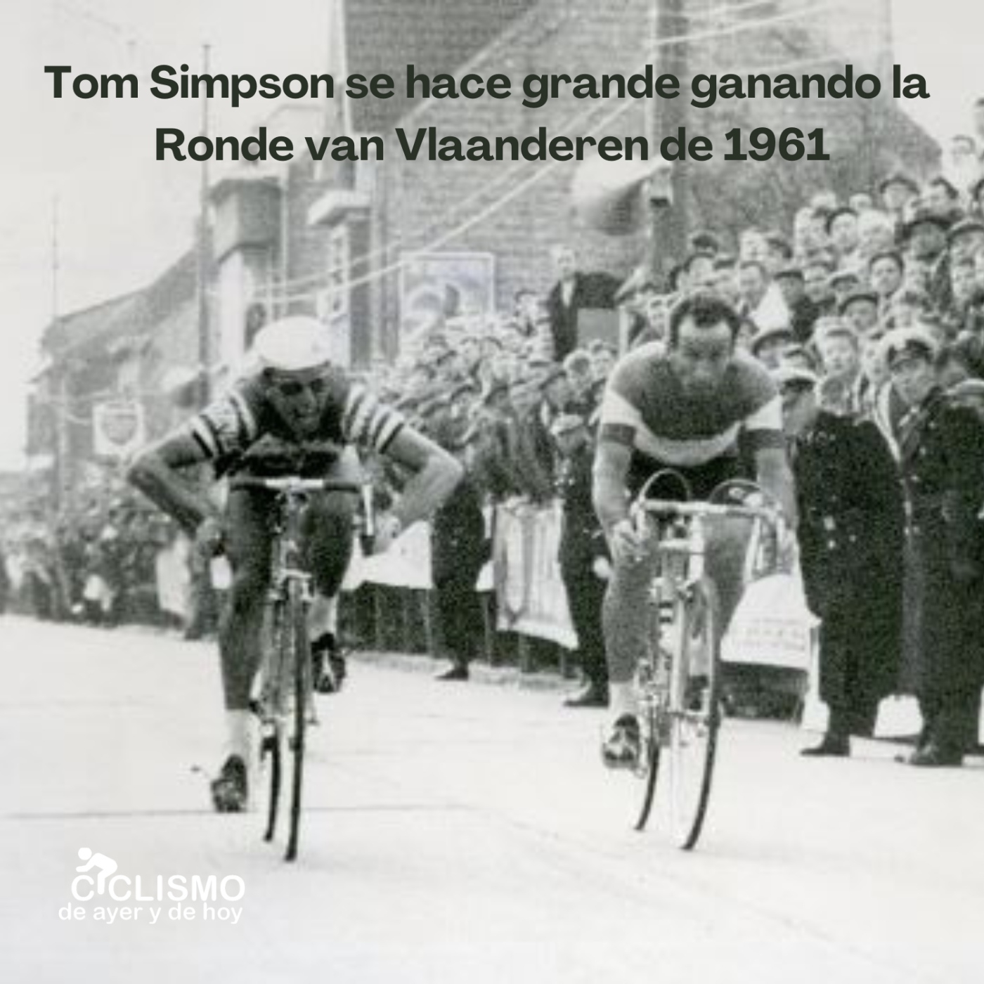 Ciclismo de ayer y de hoy