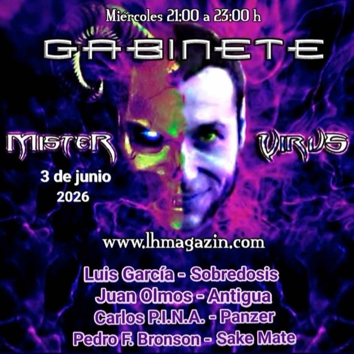Gabinete Mister Virus 3/06/26 episode artwork