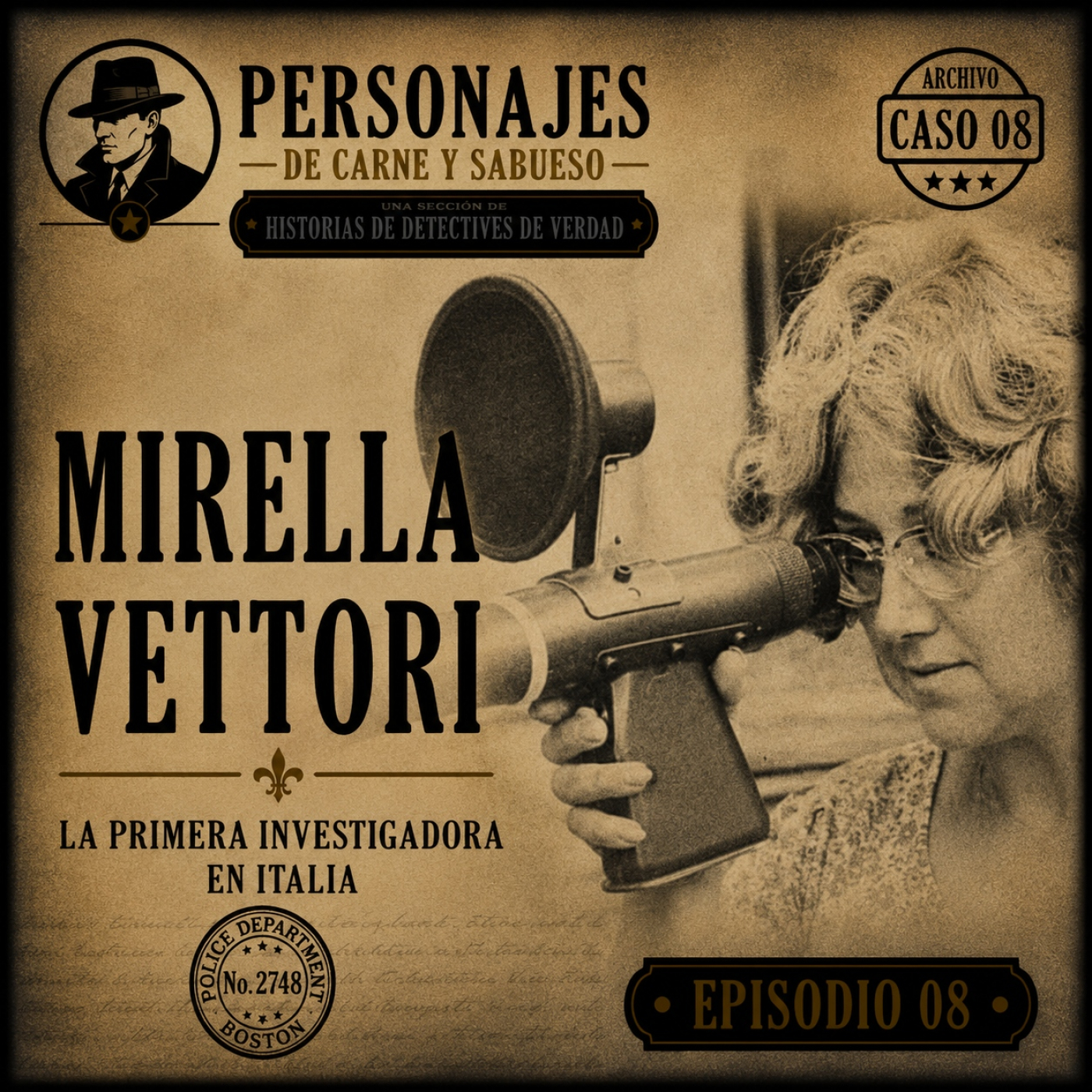 Mirella Vettori: La detective italiana que cazaba infidelidades disfrazada episode artwork