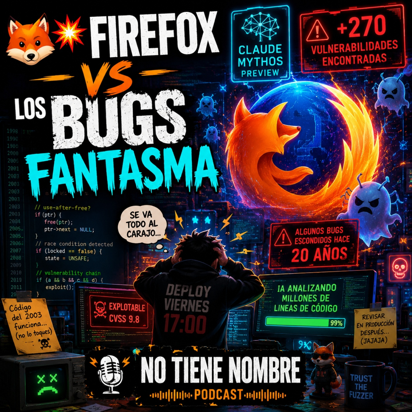 NTN 517 -   Firefox vs los Bugs Fantasma