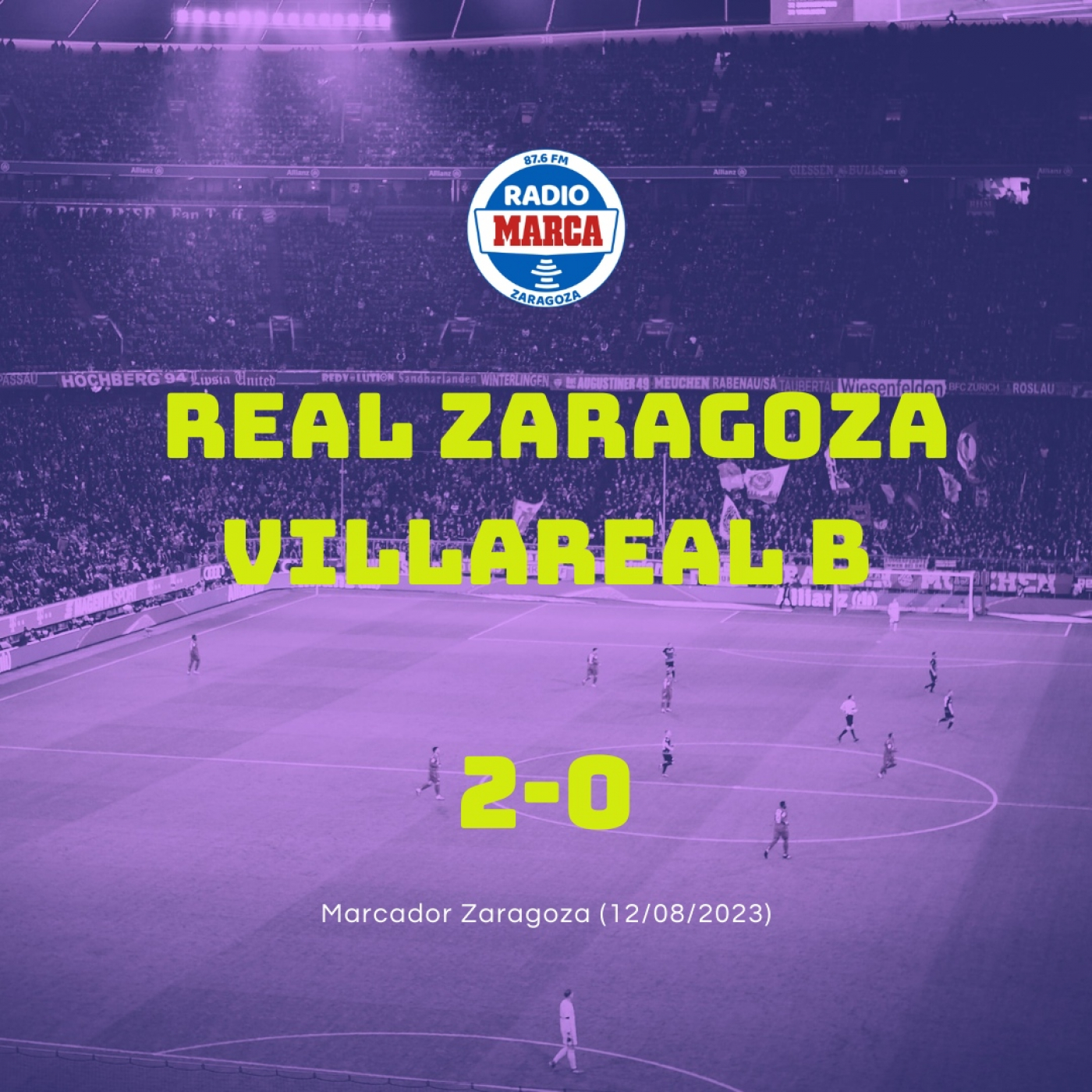 Marcador Zaragoza - 12-08-2023 episode artwork