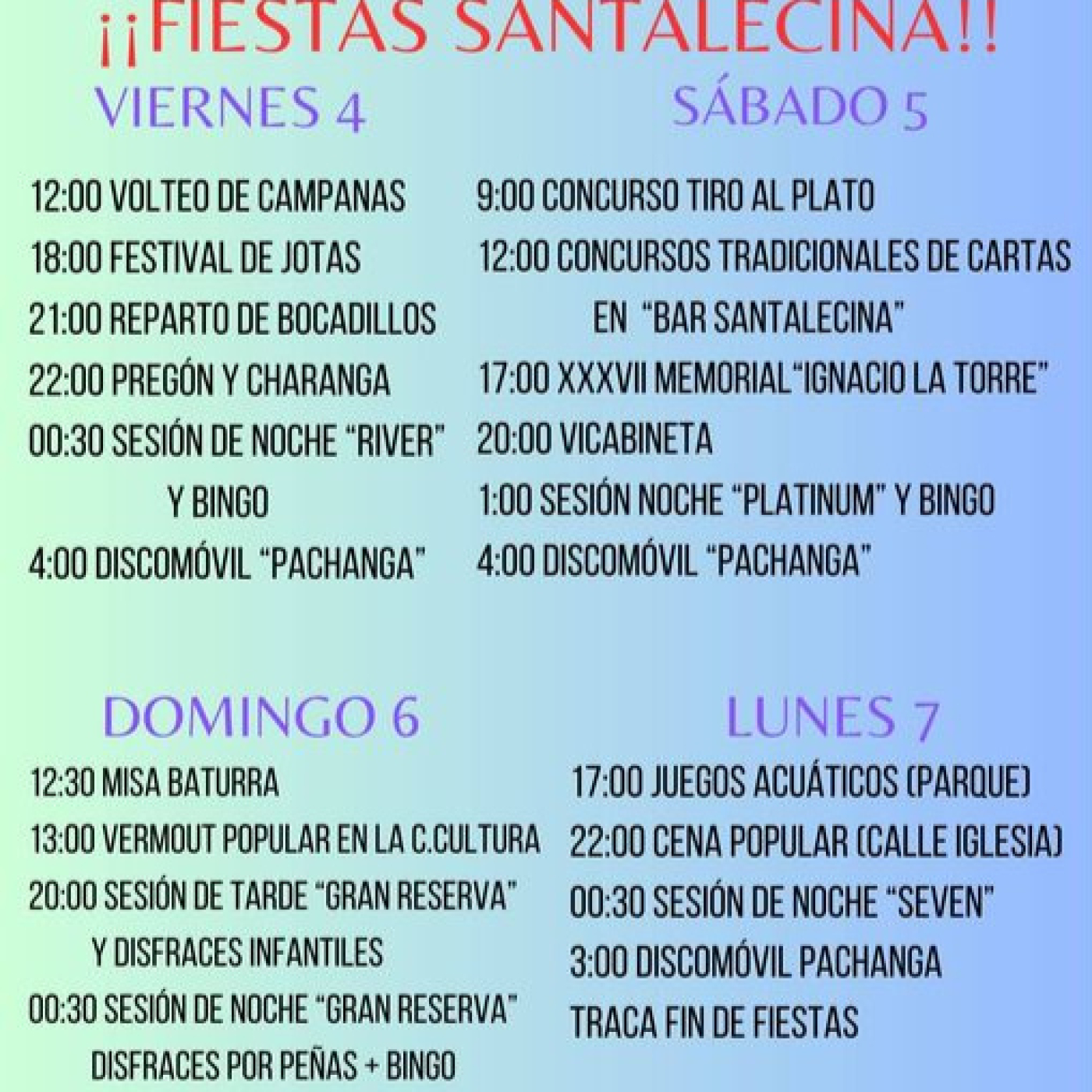 Fiestas en Santalecina episode artwork