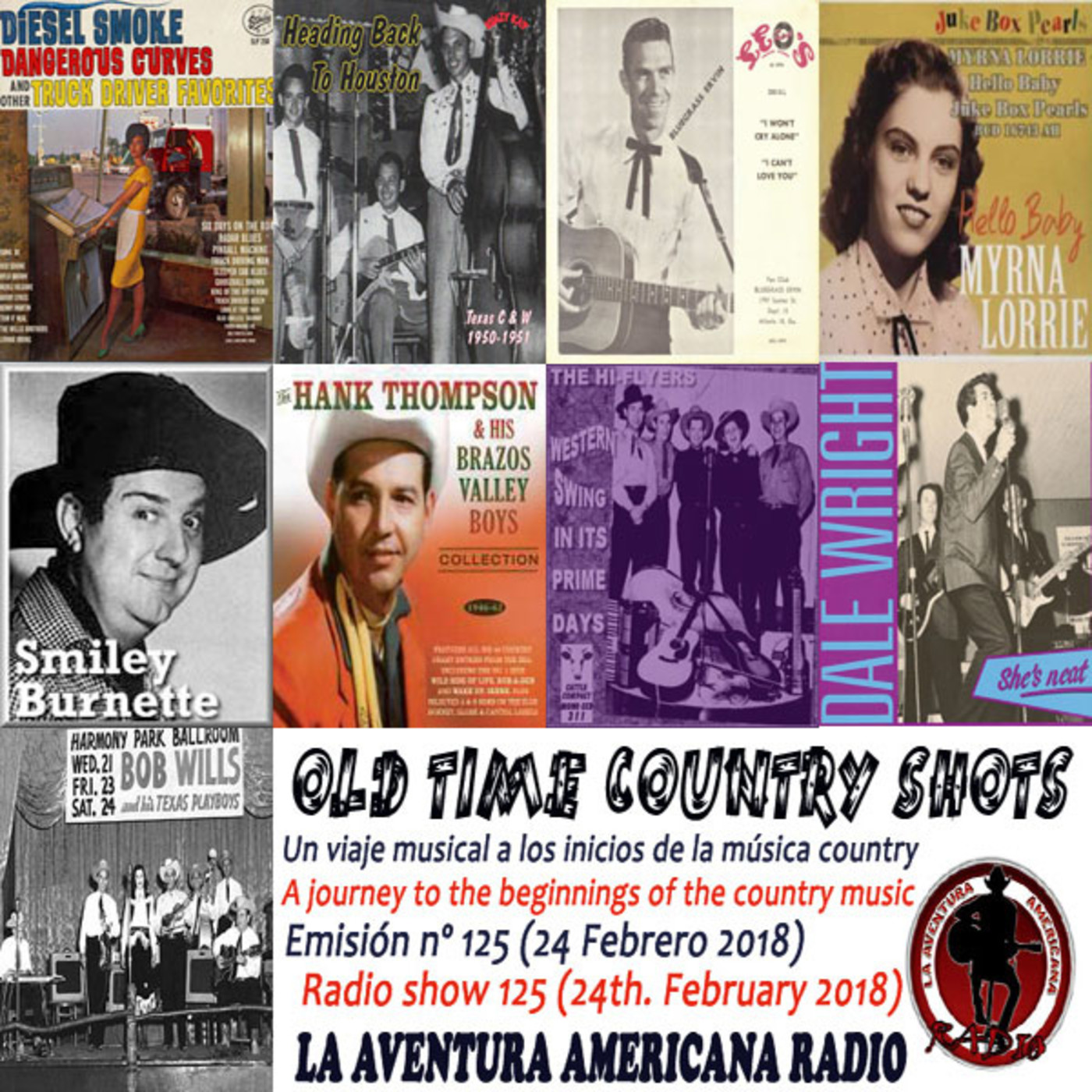 125- Old Time Country Shots (24 Febrero 2018)