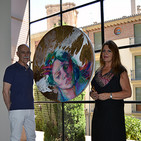 Entrevista a la pintora Luz López y a Joaquín Villegas, director del espacio de arte Menfis