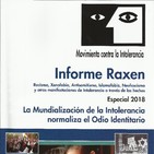 11/04/2019_Días D_Informe Raxen Especial 2018, “La Mundialización de la Intolerancia normaliza el Odio Identitario”