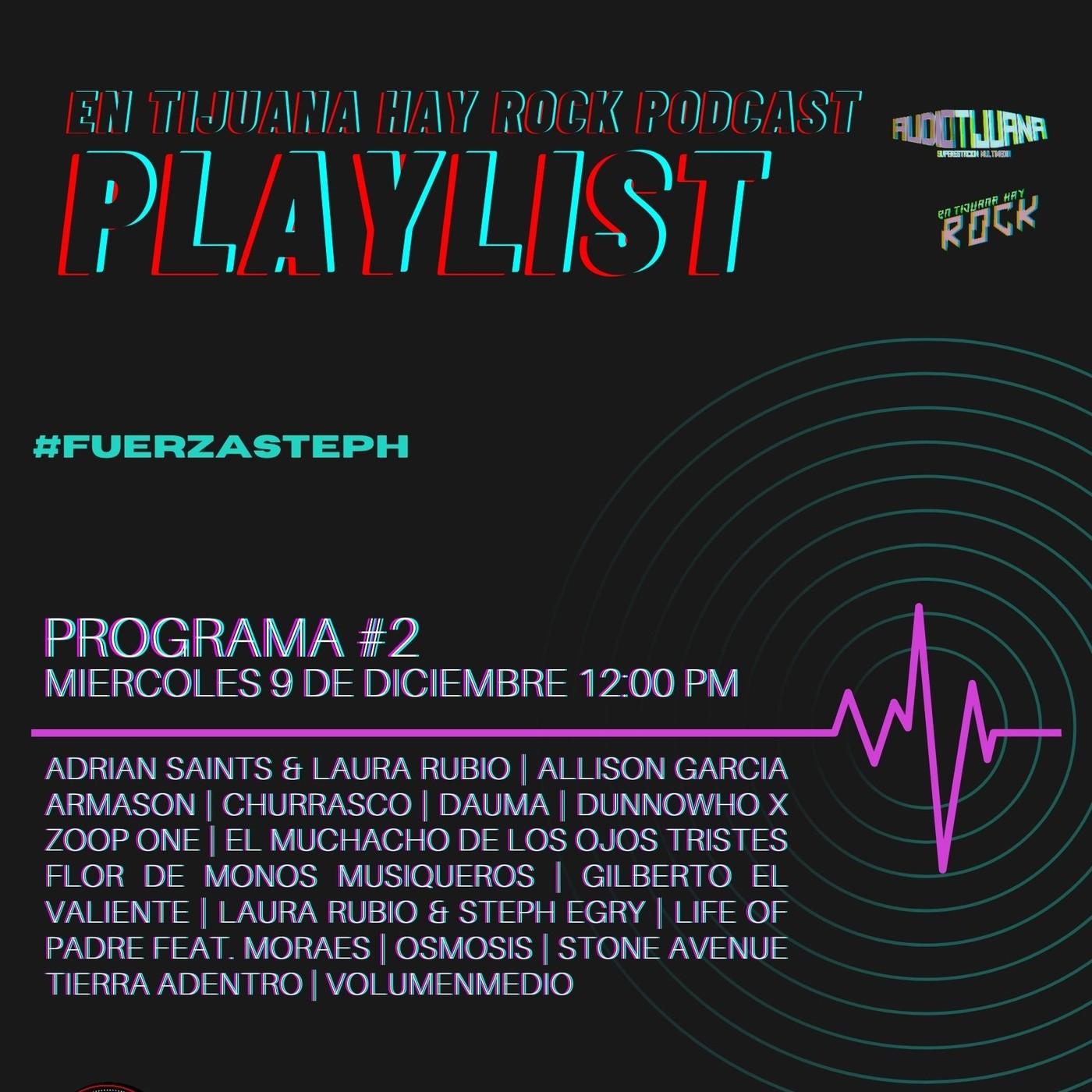 En Tijuana Hay Rock Podcast: Playlist - Programa #2 Image