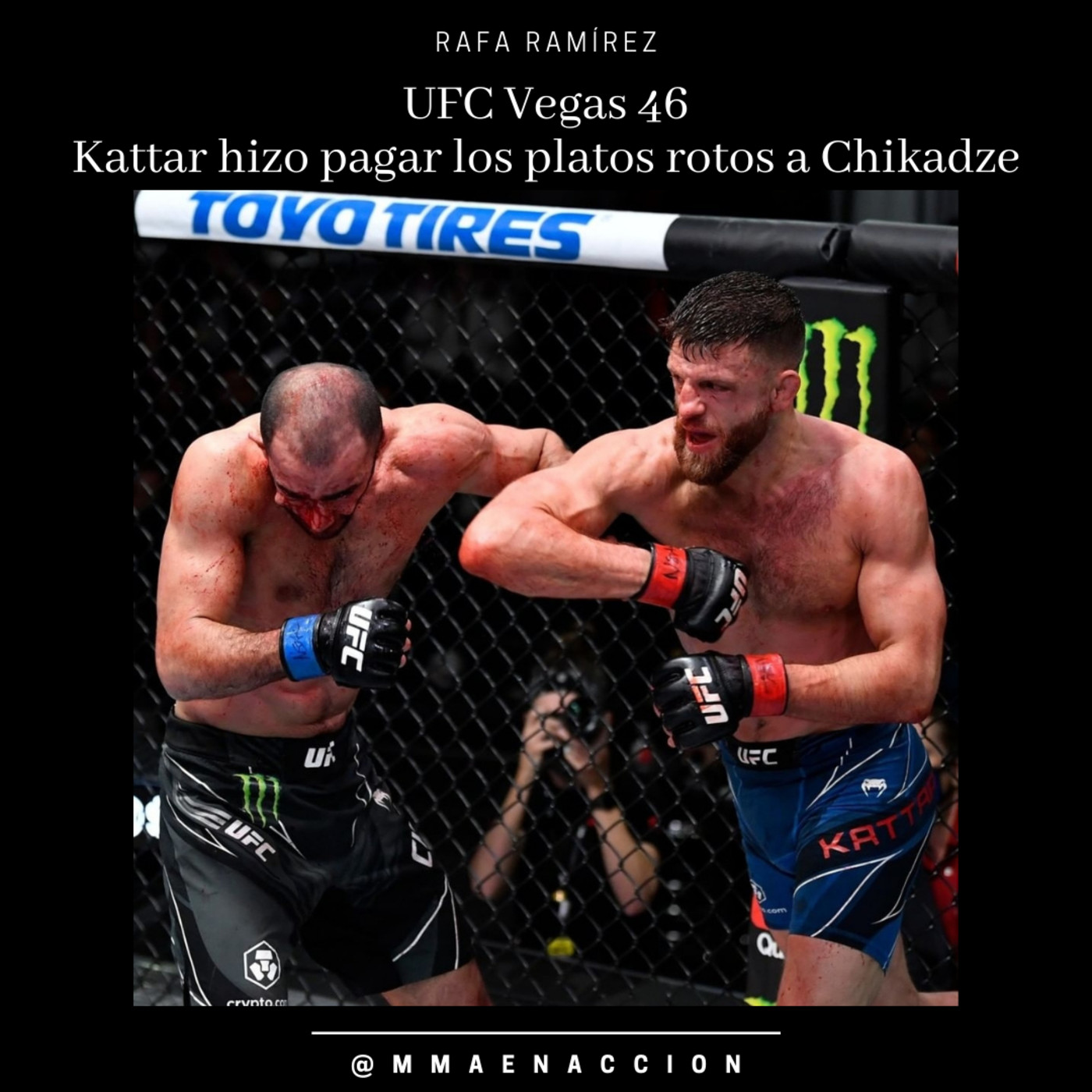 UFC Vegas 46 - Paliza de Kattar a Chikadze episode artwork