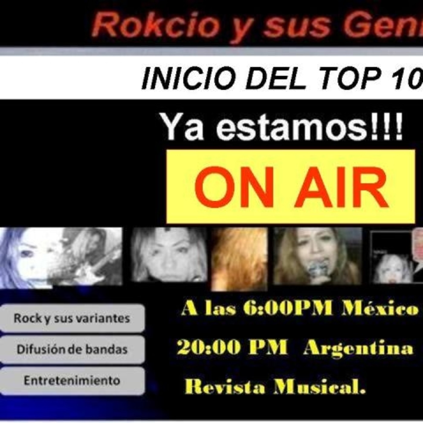 Podcast ROKCIO EN RADIOSTUDIO RSM