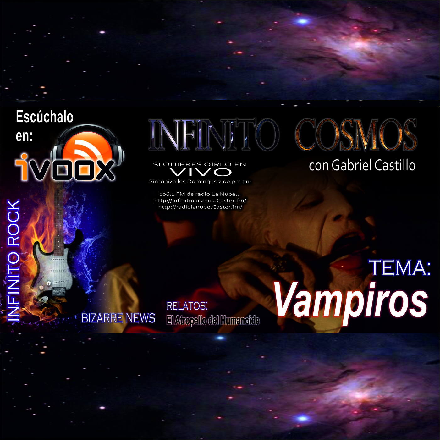 Infinito Cosmos - Gabriel Cast