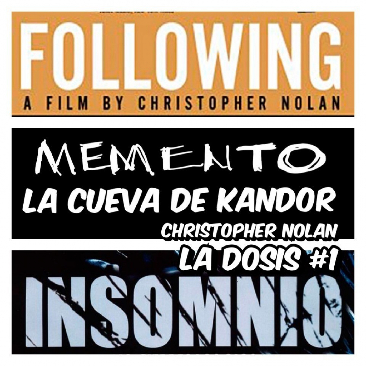 LCDK La Dosis#1 Following, Memento e Insomnio episode artwork