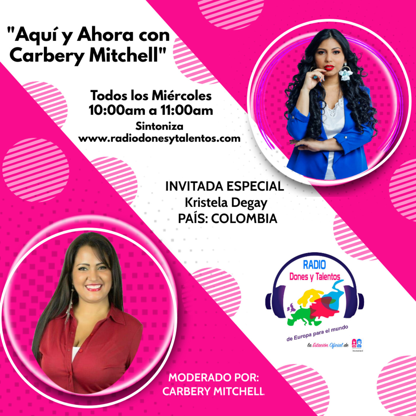 Aquí y Ahora con Carbery Mitchell
