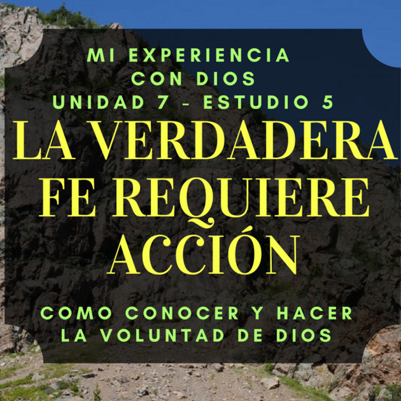 Mi Experiencia con Dios