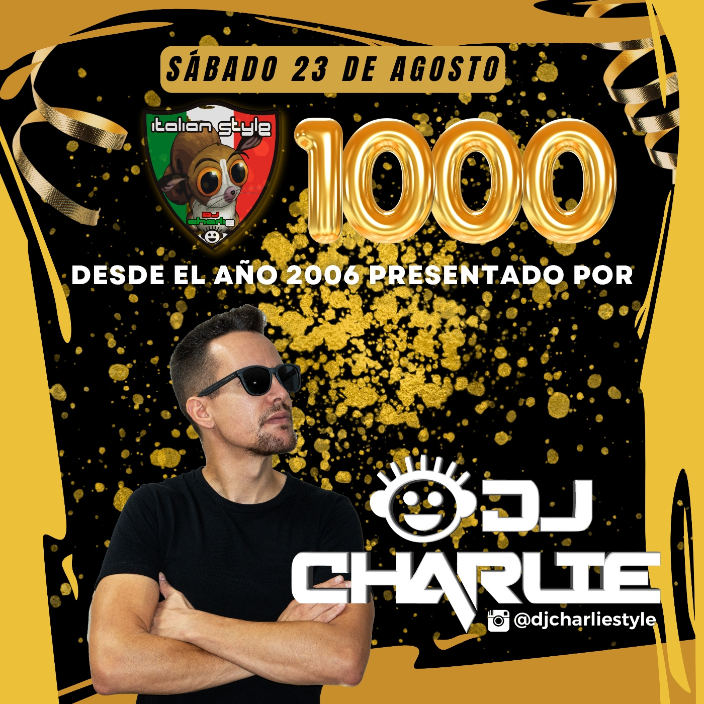ITALIAN STYLE radio show 1000 23-08-2025 episode artwork