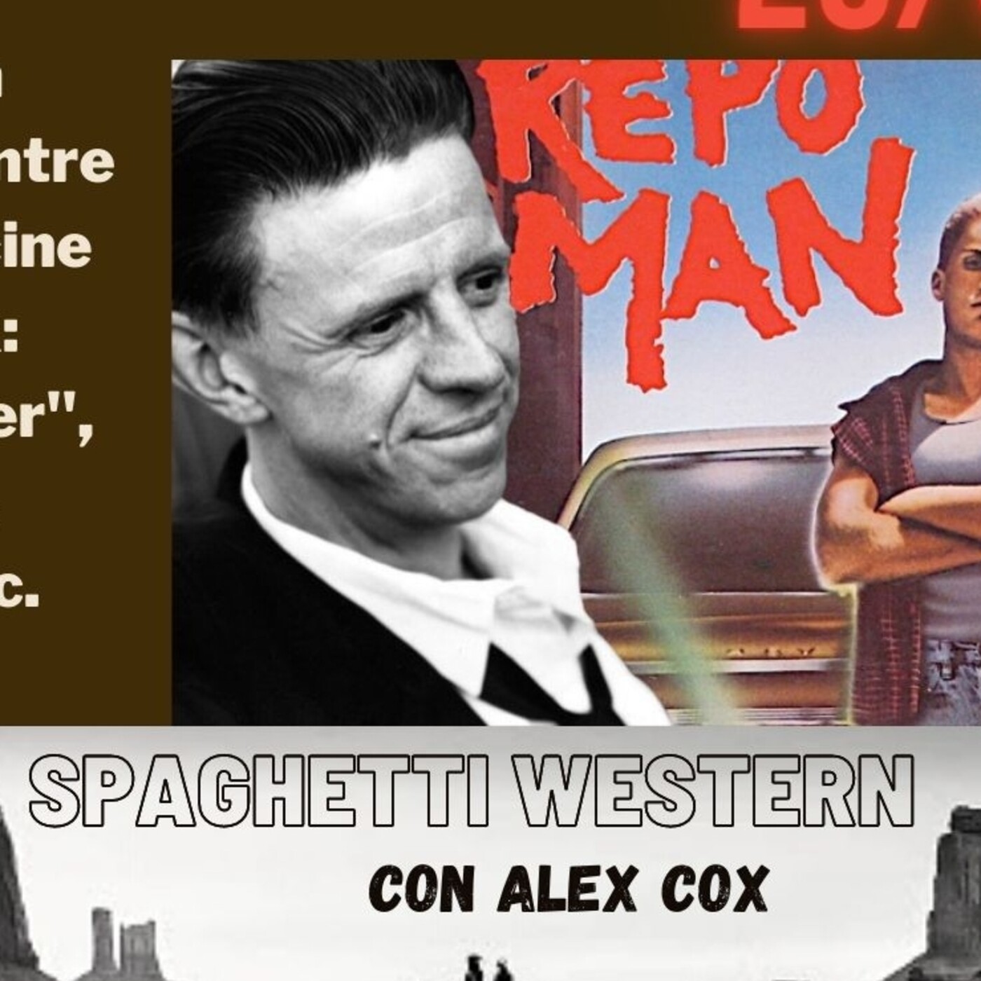 TONDI 3x43 "Misterios del Western con Alex Cox". episode artwork