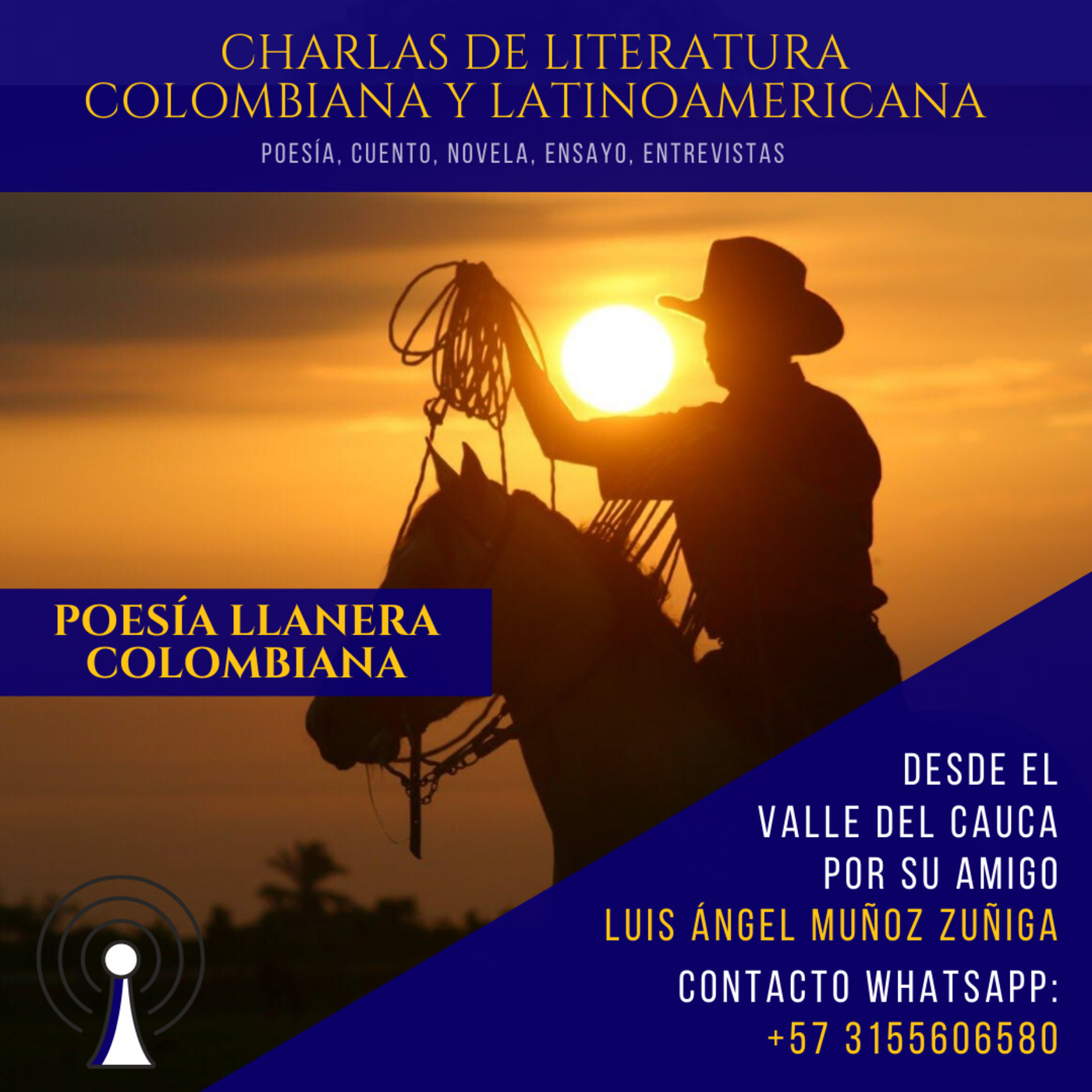 Charlas de literatura colombiana y latinoamericana