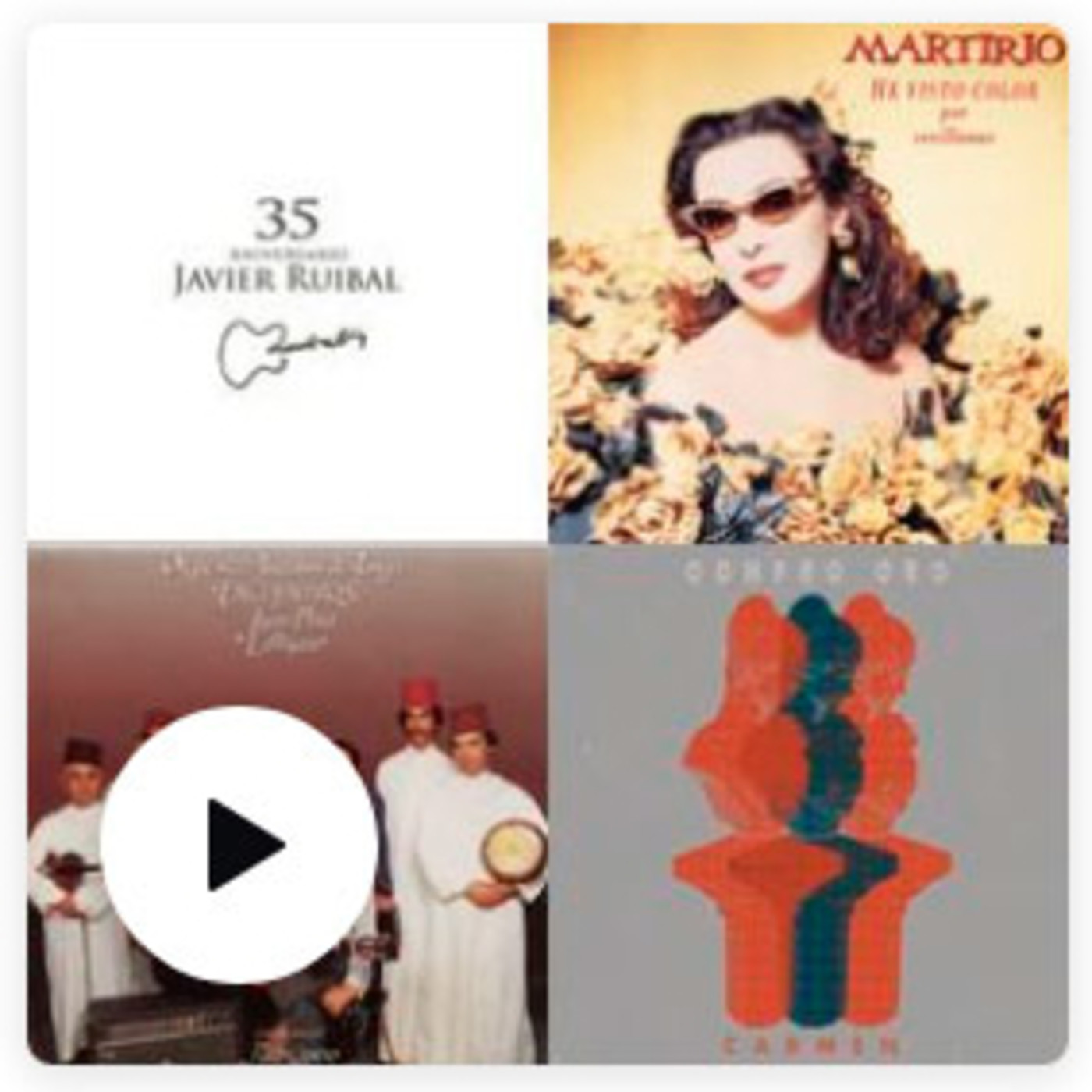 Programa Músicas del Mundo, Española, Catalana