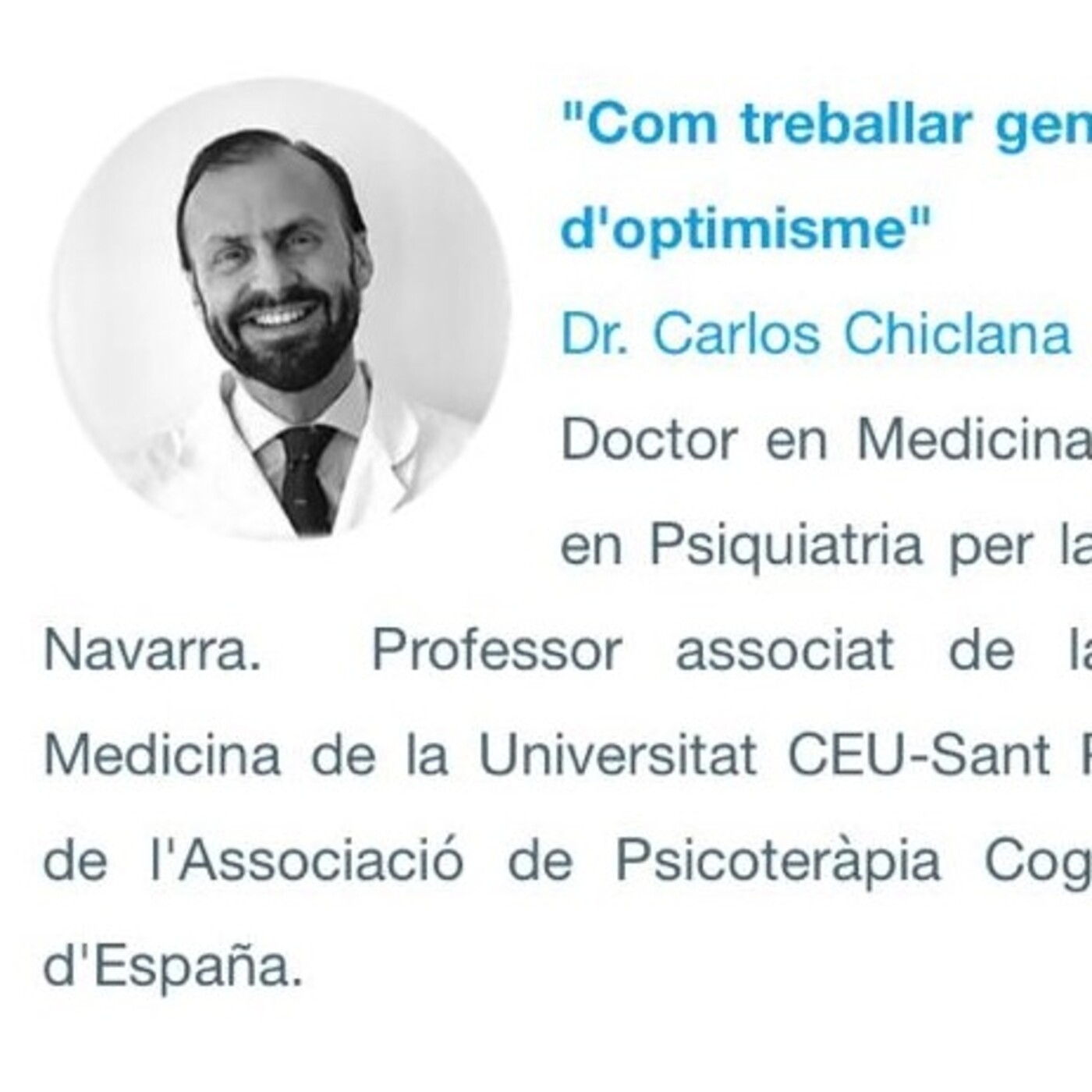 Sesiones divulgativas