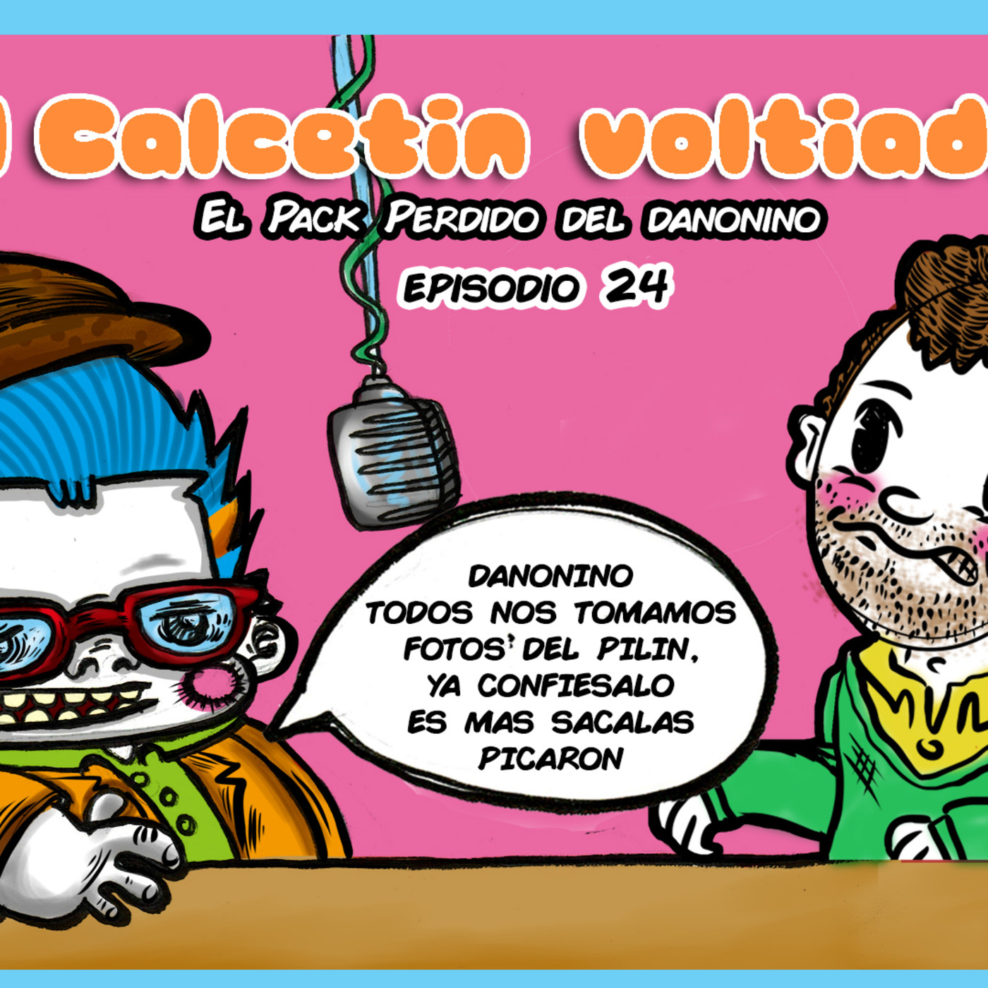 Calcetin Volteado