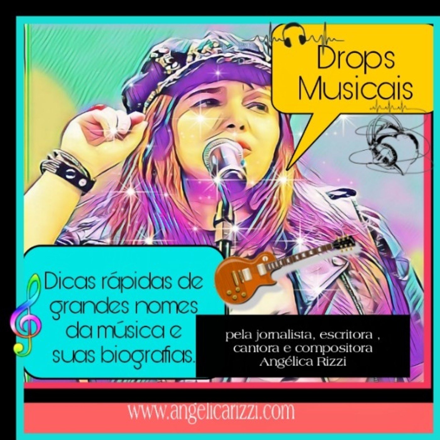 Drops Literários com Angélica Rizzi