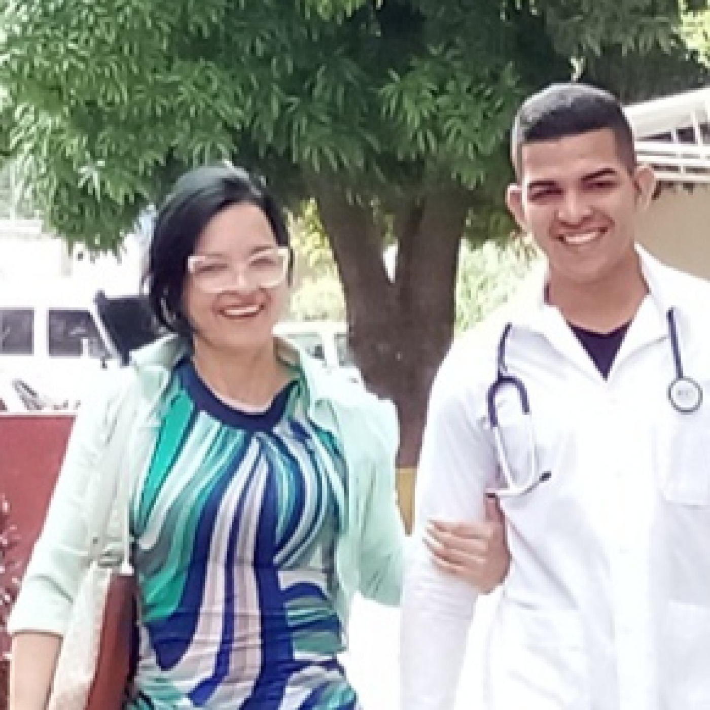 Yanelis y Juan Manuel, el orgullo de una madre guerrera
