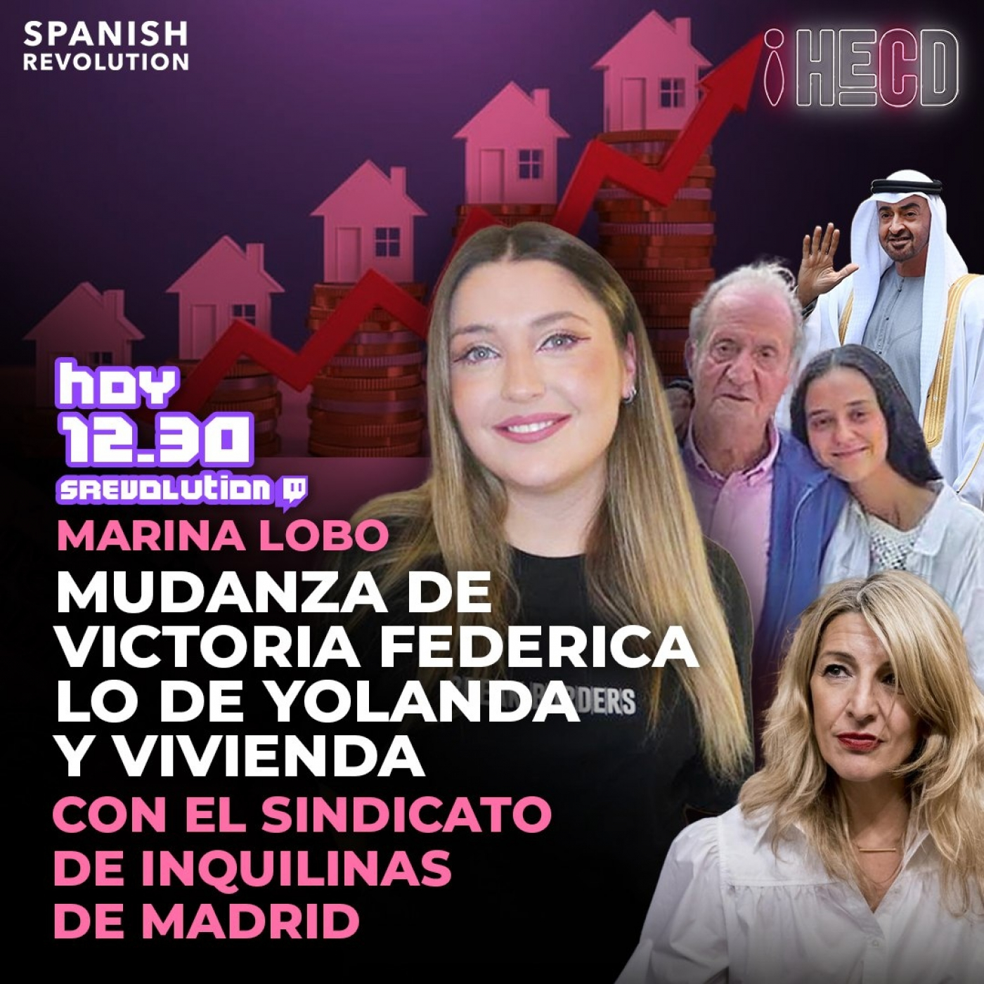 HECD! 245 - Lo de Yolanda + Exilian a Victoria Federica + Entrevista a la PAH